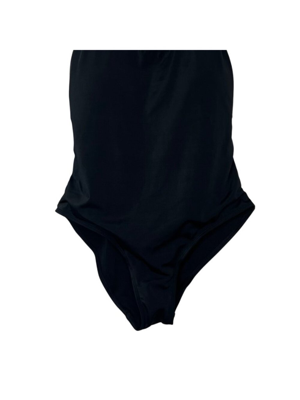 Serra One Piece Swimsuit Womens Large Black New Racerback - Picture 4 of 9